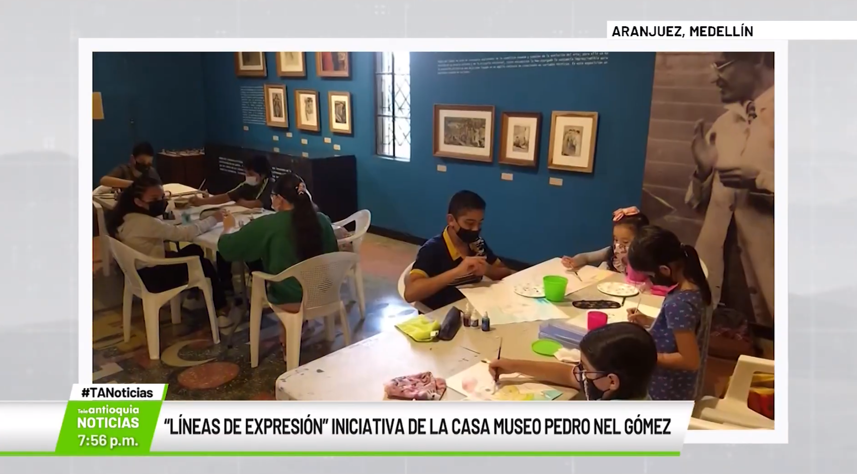 «Líneas de expresión» iniciativa de la Casa Museo Pedro Nel Gómez