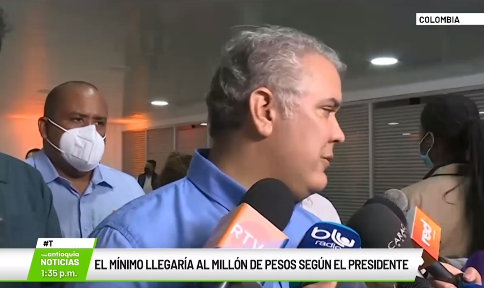 El mínimo llegaría al millón de pesos según el presidente