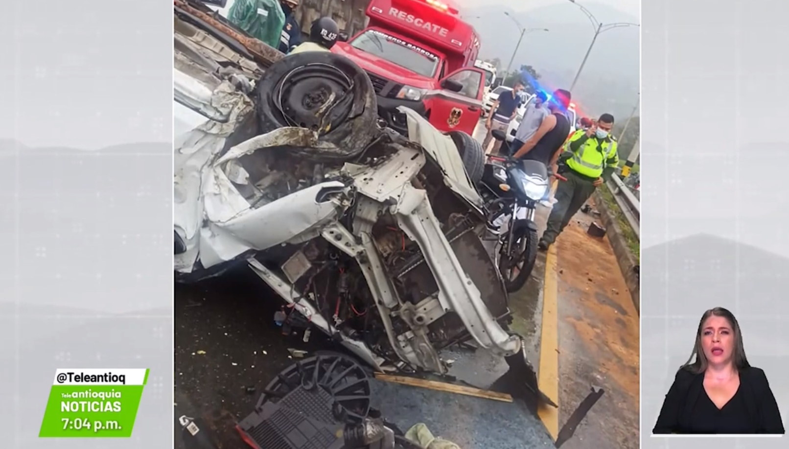 Un lesionado en siniestro vial