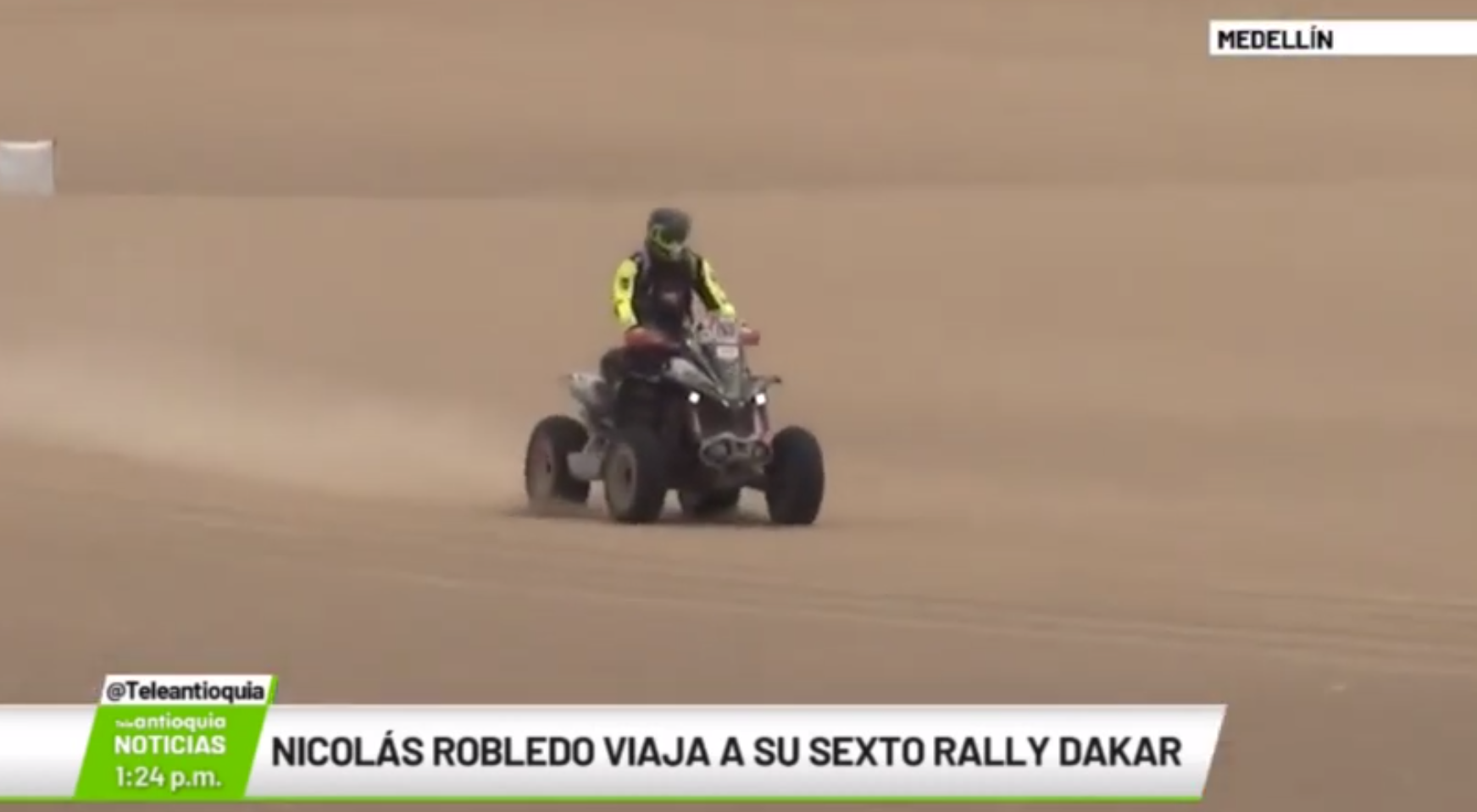 Nicolás Robledo viaja a su sexto Rally Dakar