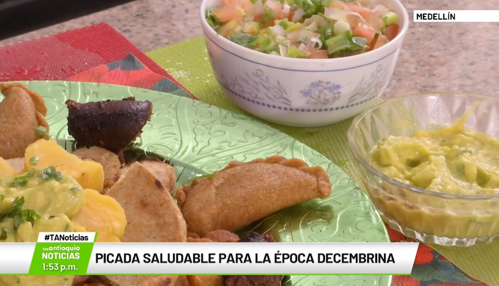 Picada saludable para la época decembrina