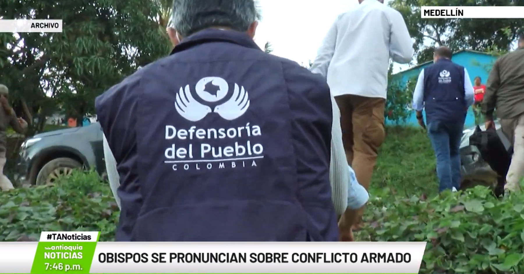 Obispos se pronuncian sobre conflicto armado