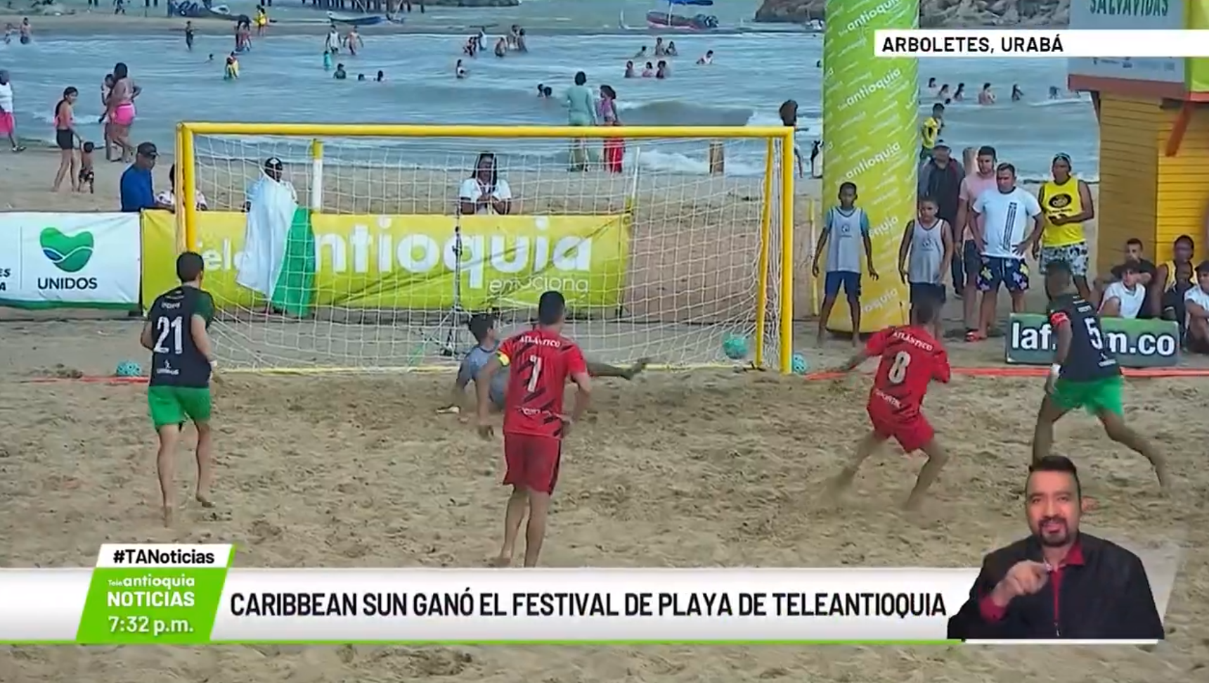 Caribbean Sun ganó el Festival de Playa de Teleantioquia