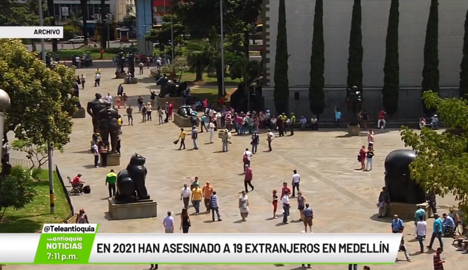 En 2021 han asesinado a 19 extranjeros en Medellín