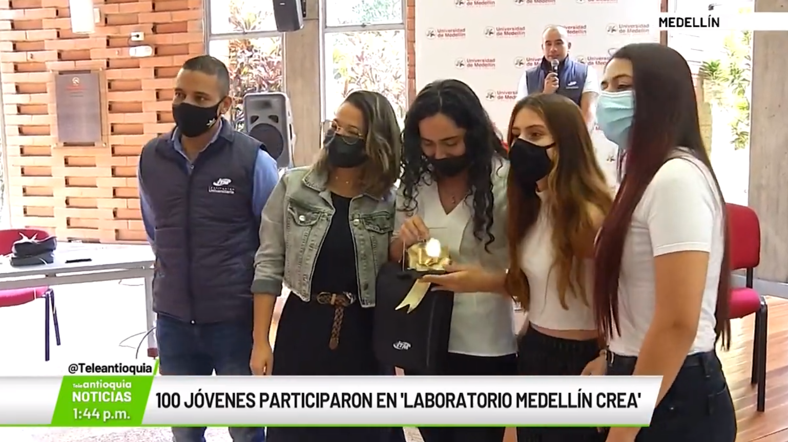 100 jóvenes participaron en Laboratorio Medellín Crea