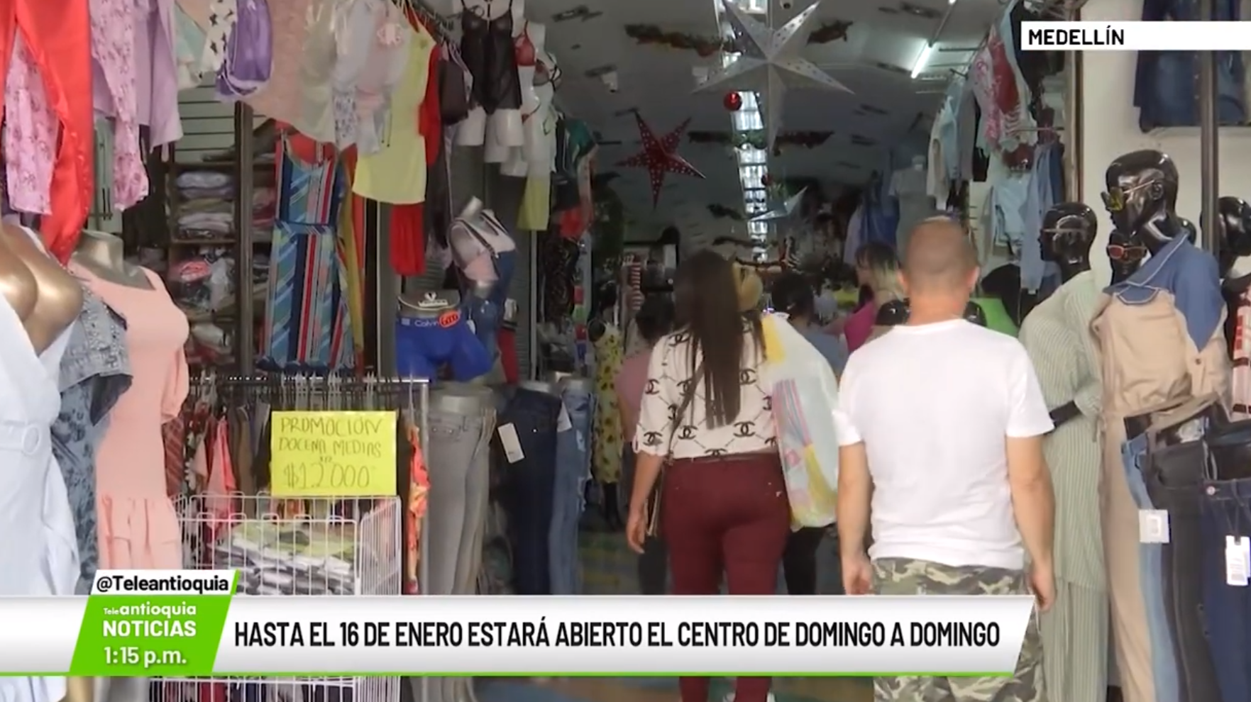 Hasta el 16 de enero estará abierto El Centro de domingo a domingo