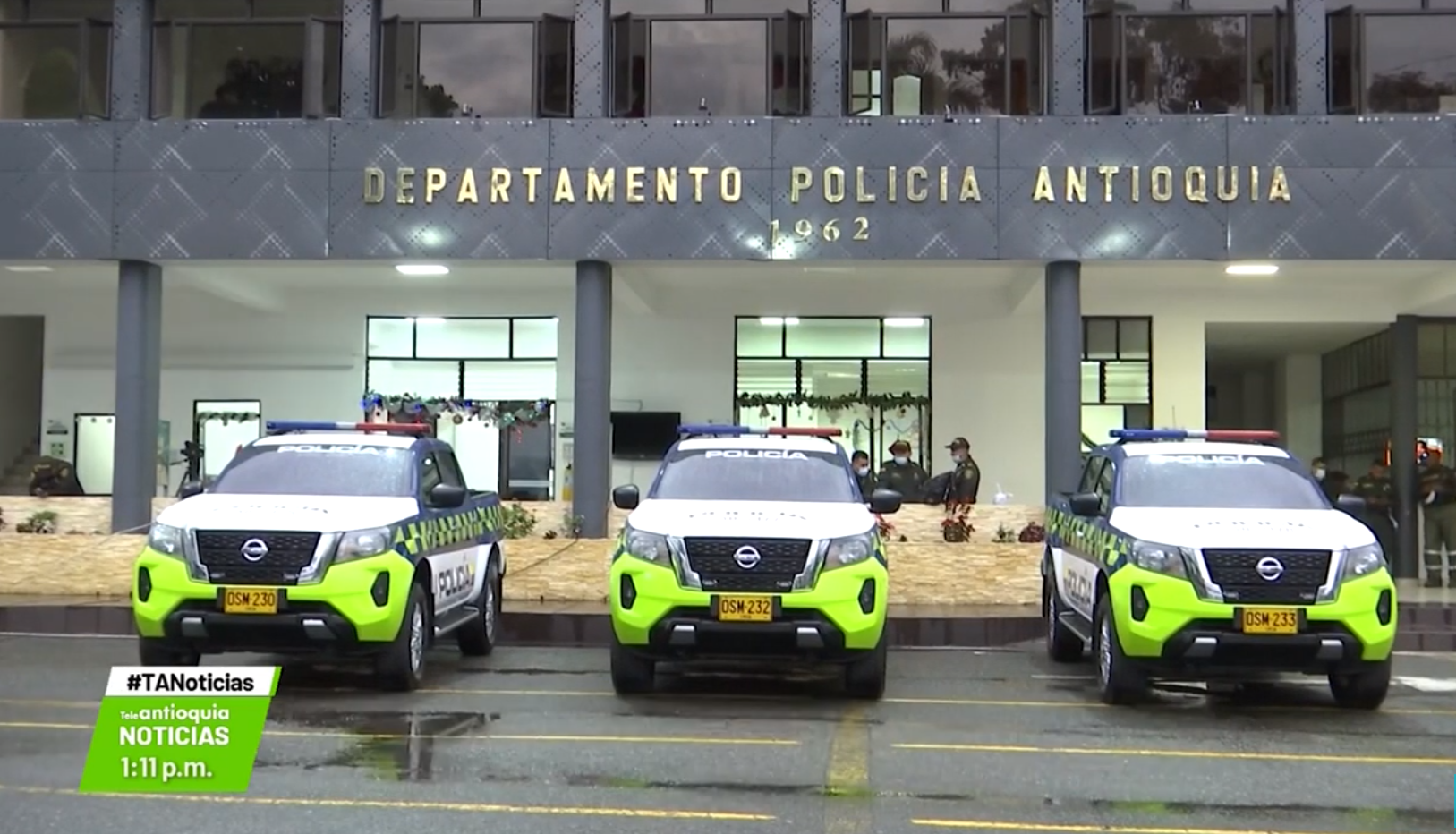 Tres nuevas patrullas para Antioquia