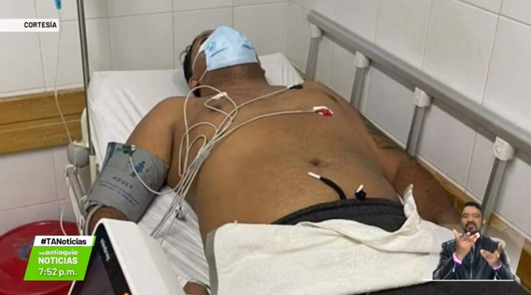 Hijo de Diomedes Díaz estuvo en urgencias en Necoclí