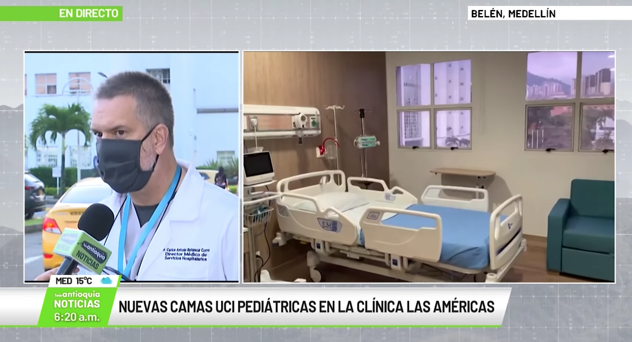 Nuevas camas UCI pediátricas en la clínica de las Américas