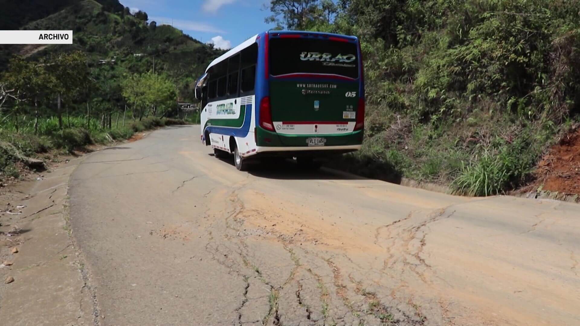 Conductor tuvo que llevar pasajero asesinado hasta Urrao