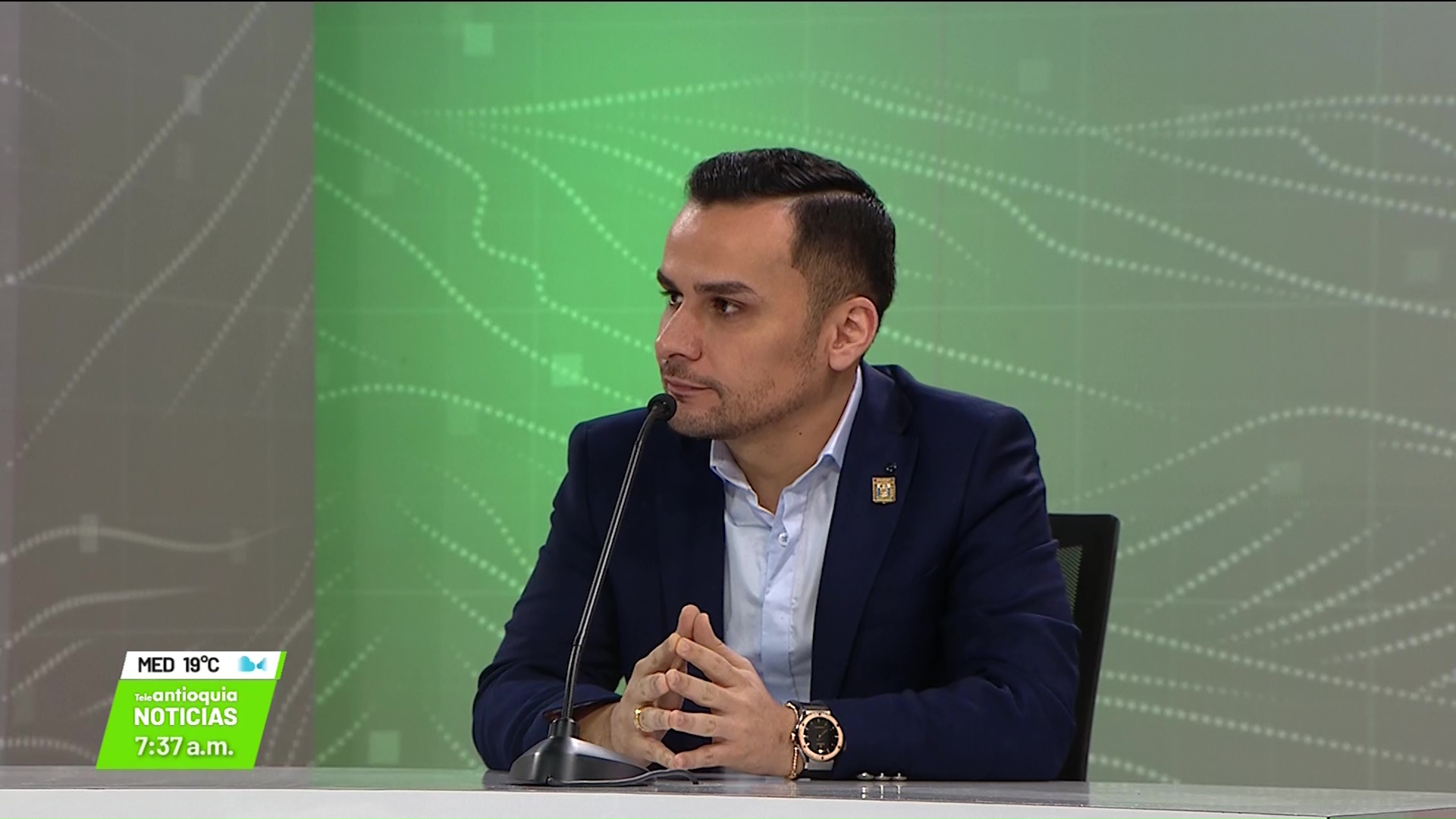 Entrevista a Lucas Cañas Jaramillo, presidente del Concejo de Medellín.