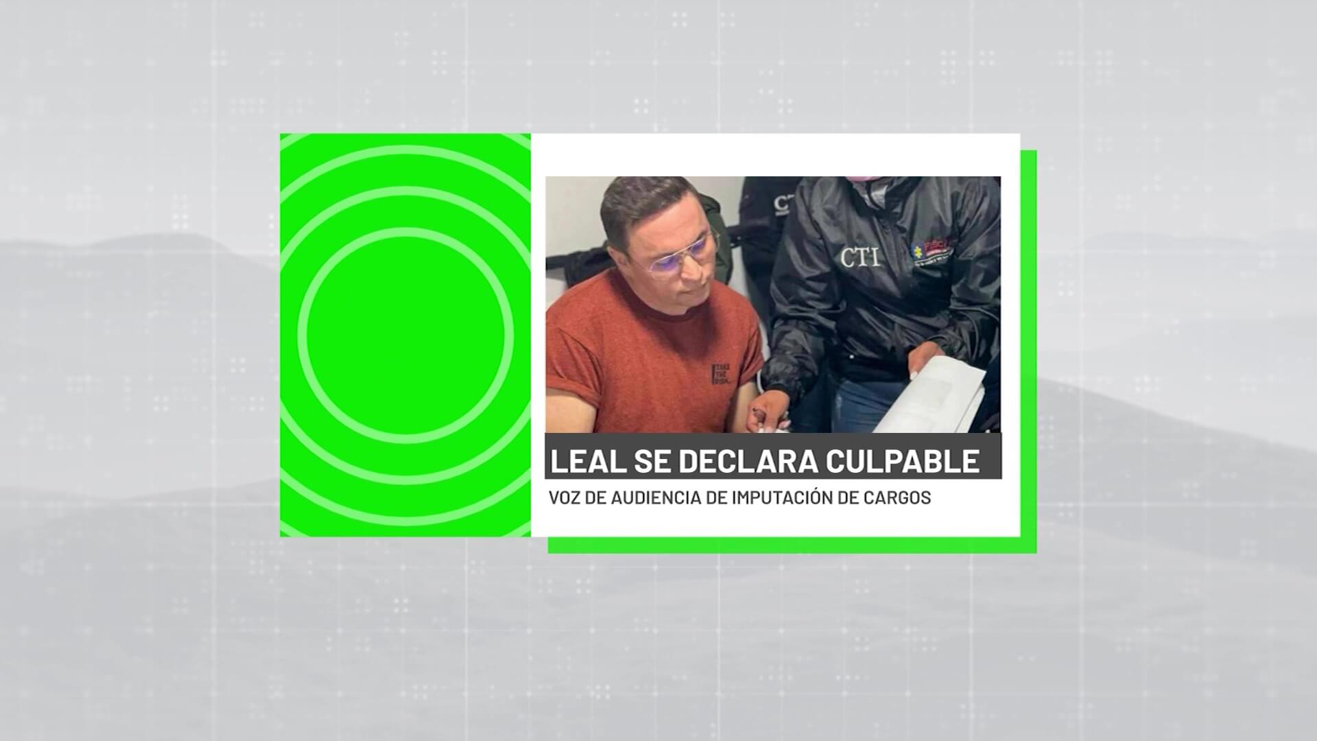 Jhonier Leal aceptó los crímenes de su mamá y su hermano