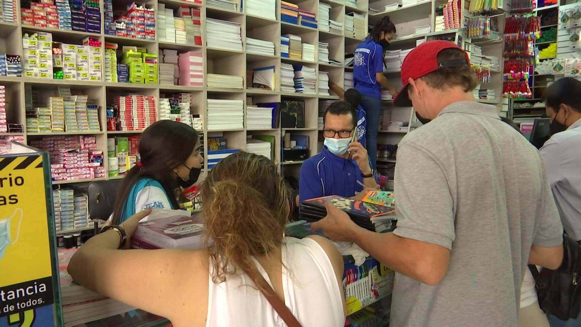 La presencialidad escolar impulsa la venta de útiles