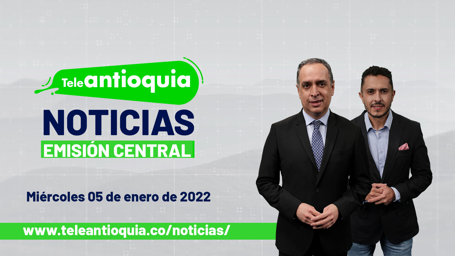 Teleantioquia Noticias – miércoles 05 de enero de 2022
