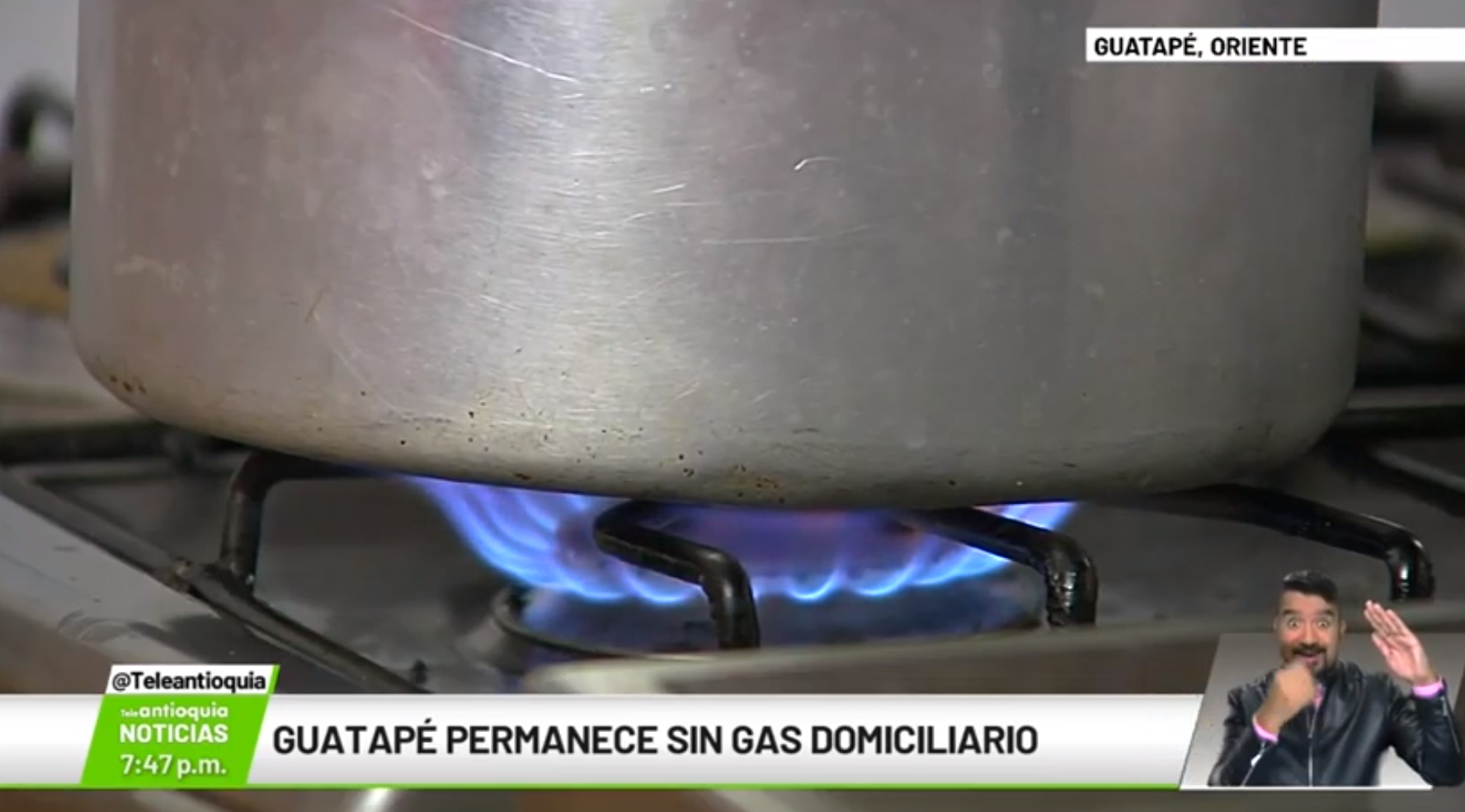 Guatapé permanece sin gas domiciliario
