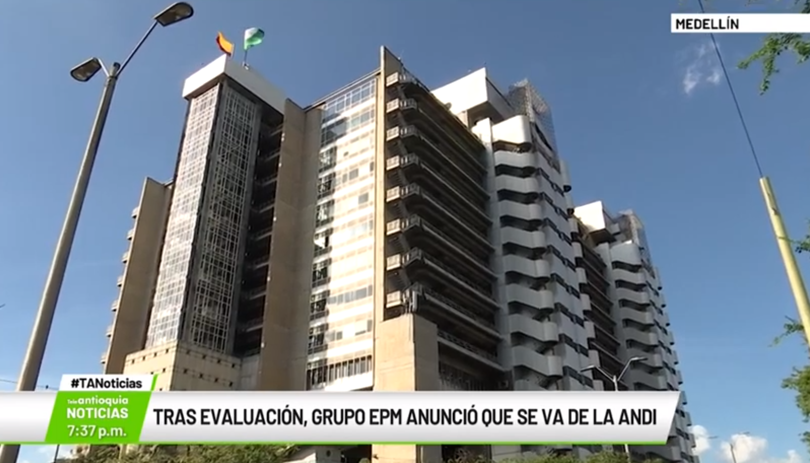 Tras evaluación grupo EPM anuncia que se va de la ANDI