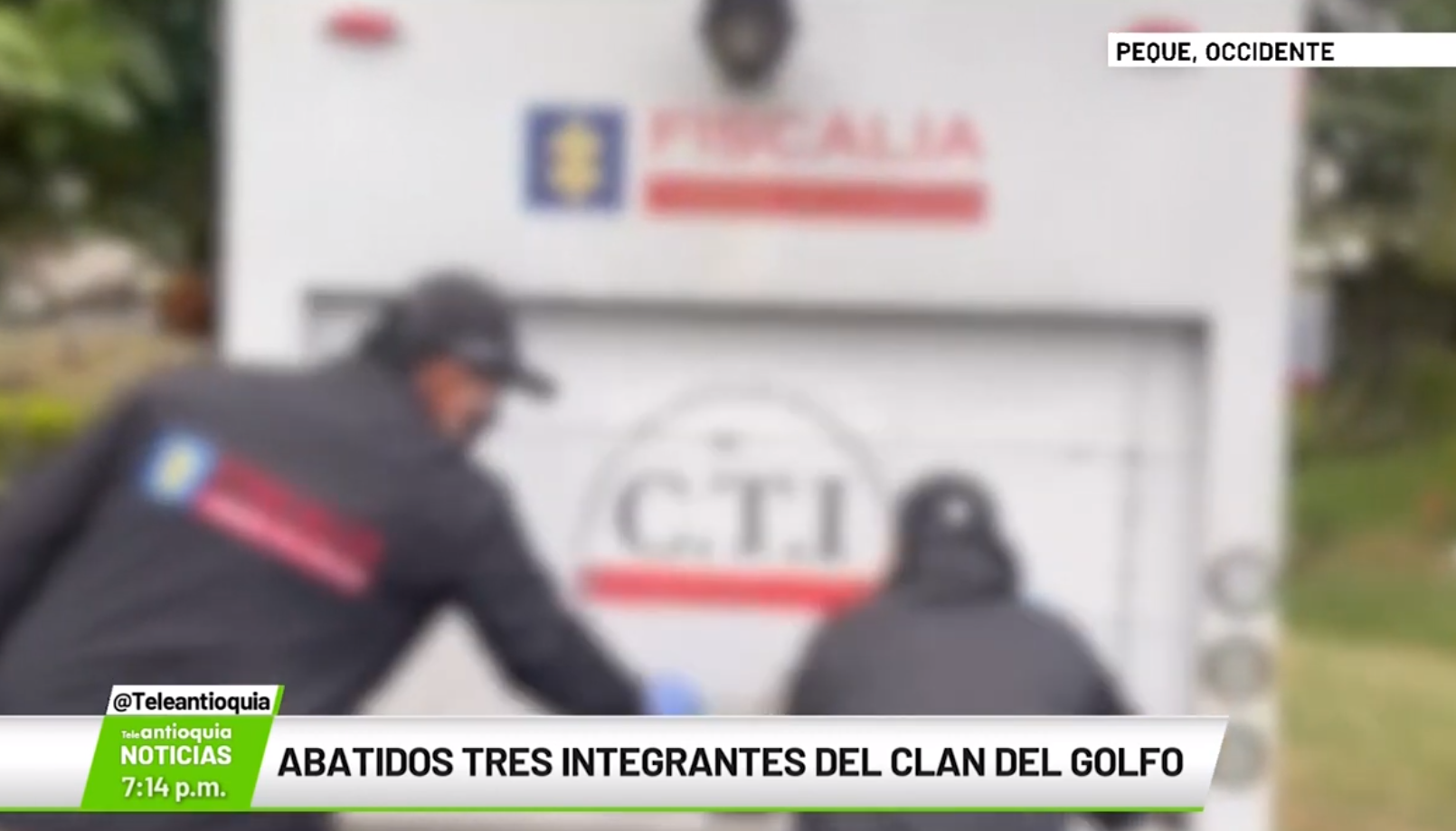 Abatidos tres integrantes del Clan del Golfo