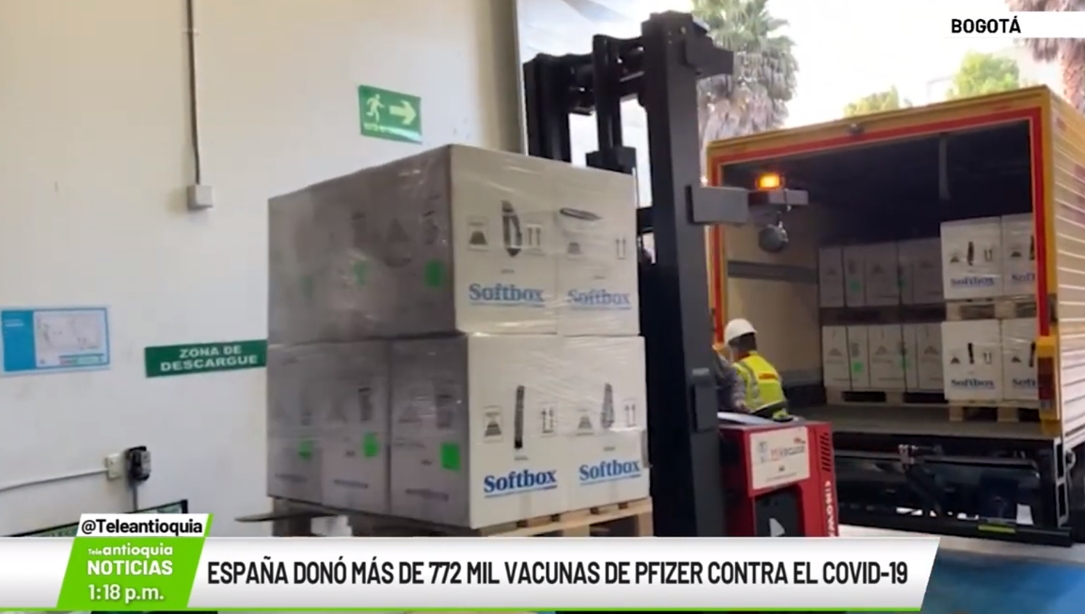 España donó más de 772 mil vacunas de pfizer contra covid -19