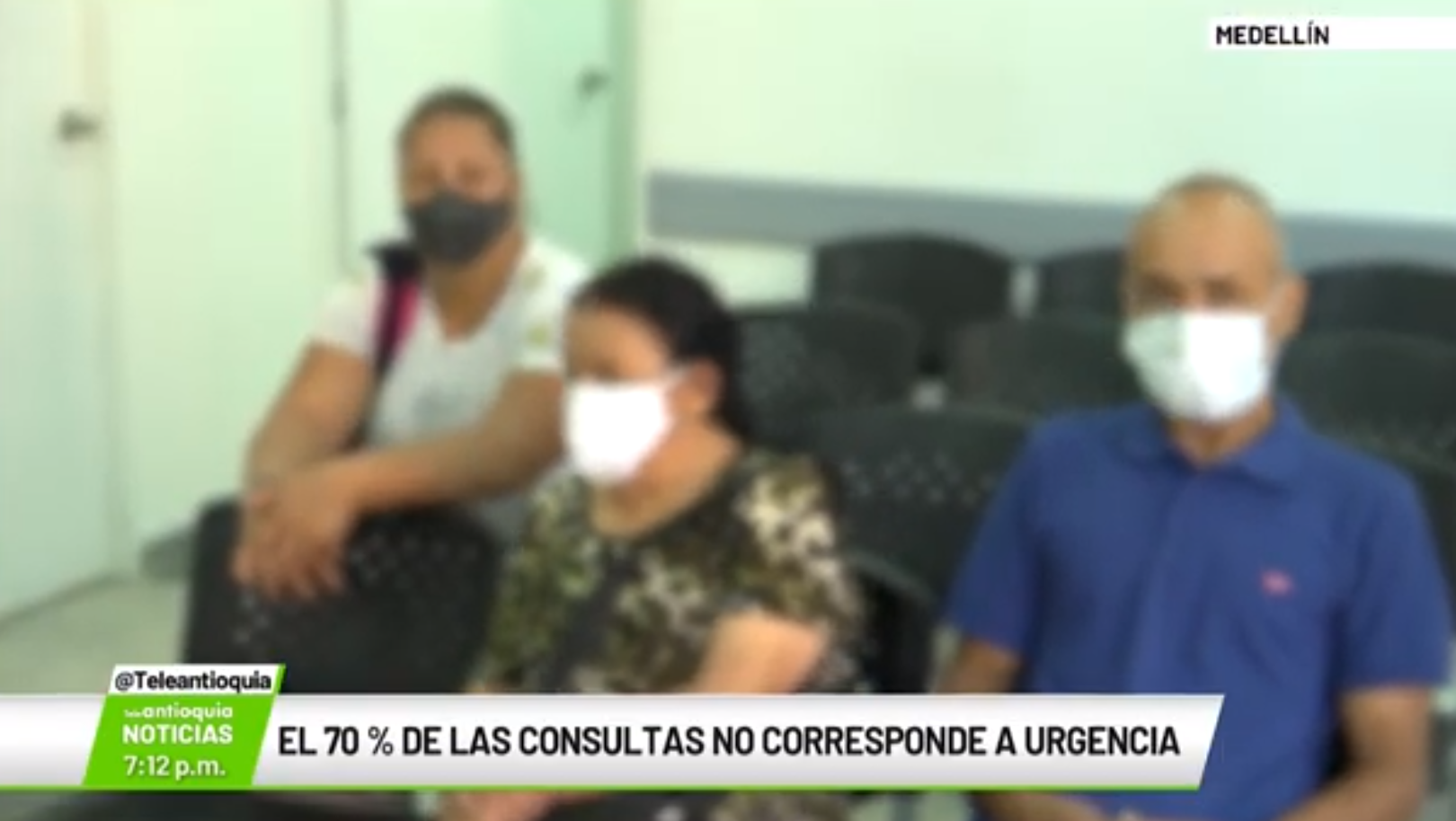 El 70 % de las consultas no corresponde a urgencia