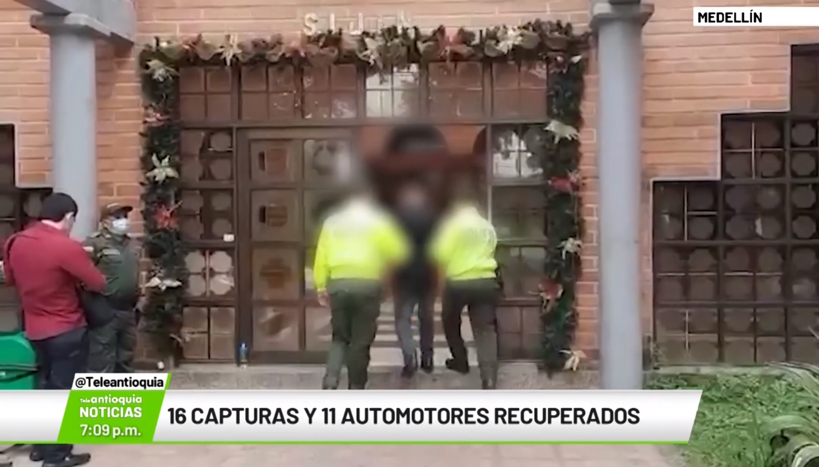 16 capturas y 11 automotores recuperados