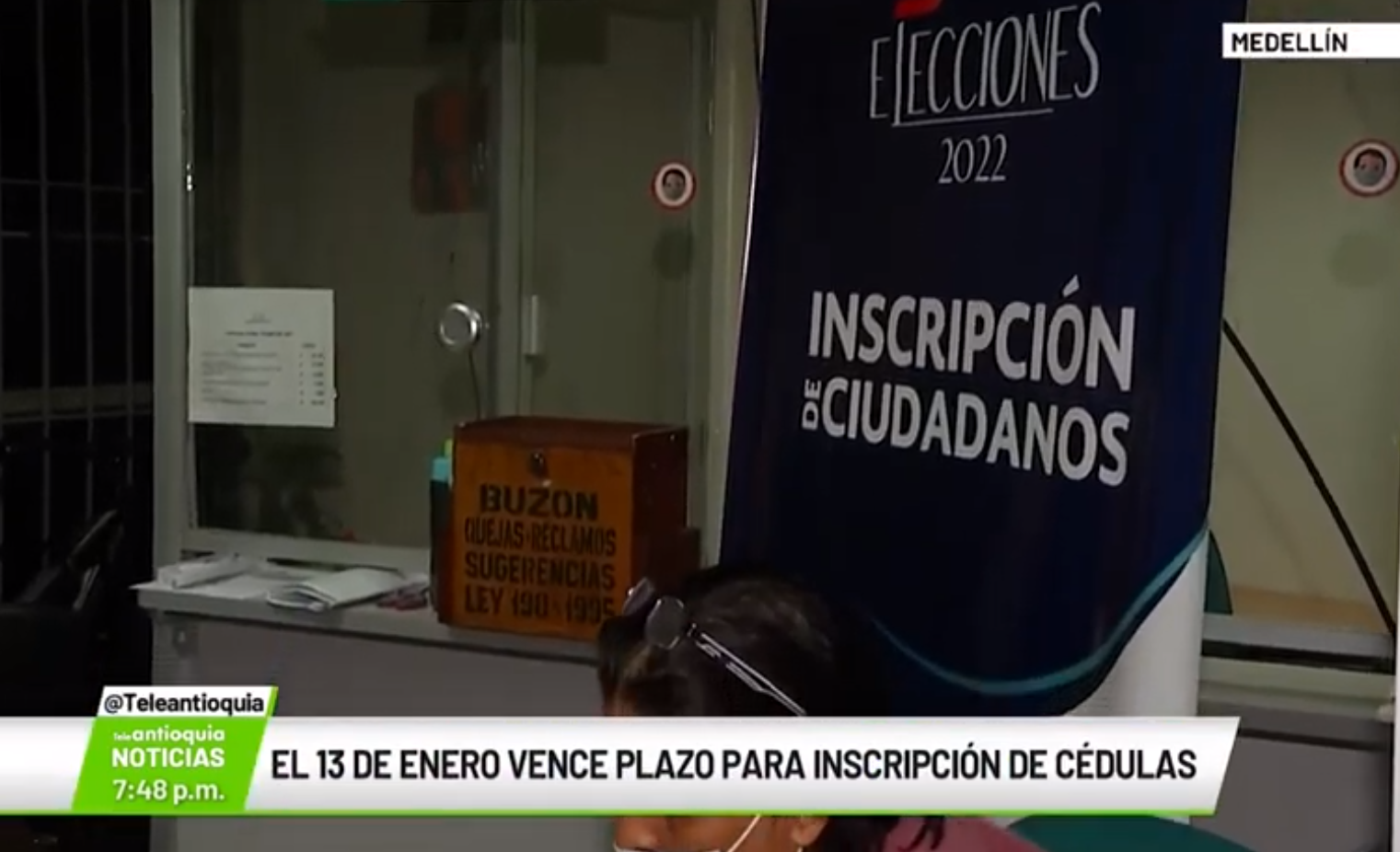 El trece de enero vence plazo para inscripción de cédulas