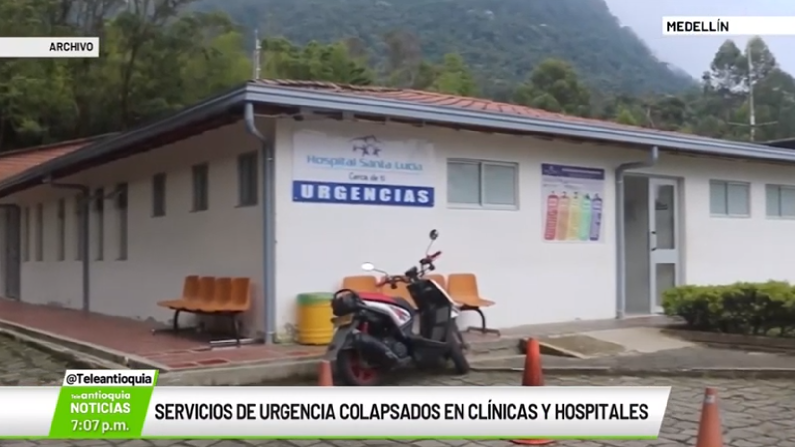 Servicios de urgencia colapsados en clínicas y hospitales