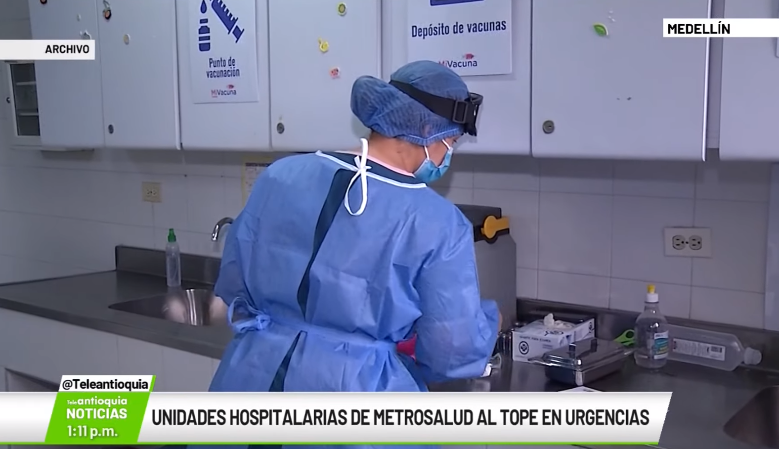 Unidades hospitalarias de Metrosalud al tope en urgencias