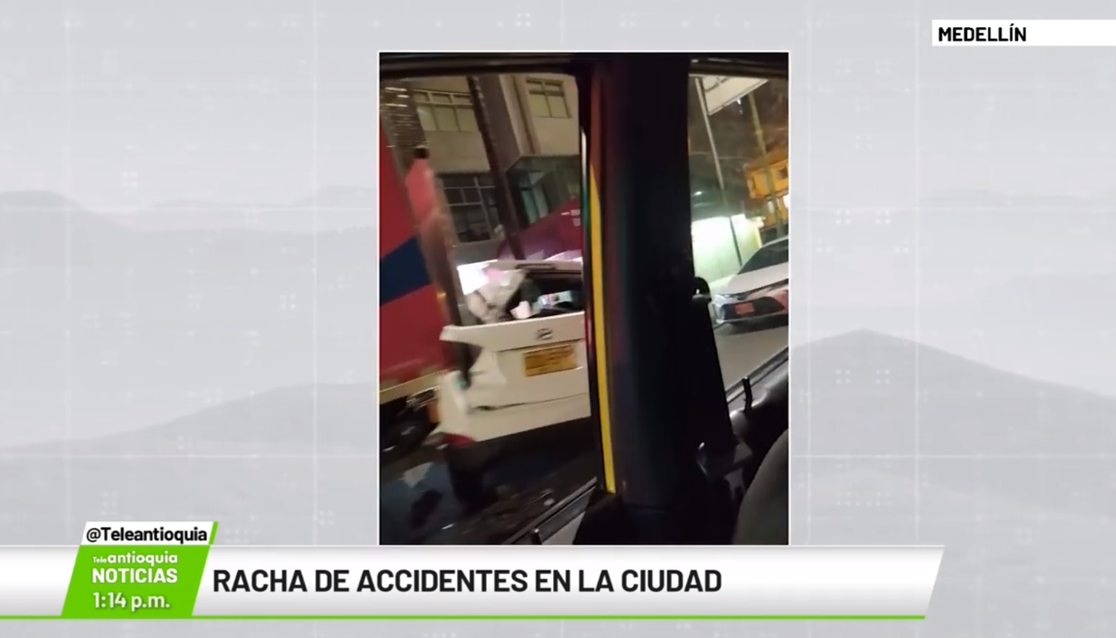 Racha de accidentes en la ciudad