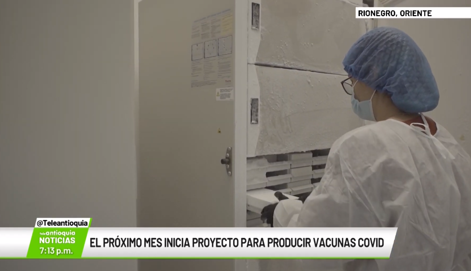 El próximo mes inicia proyecto para producir vacunas covid