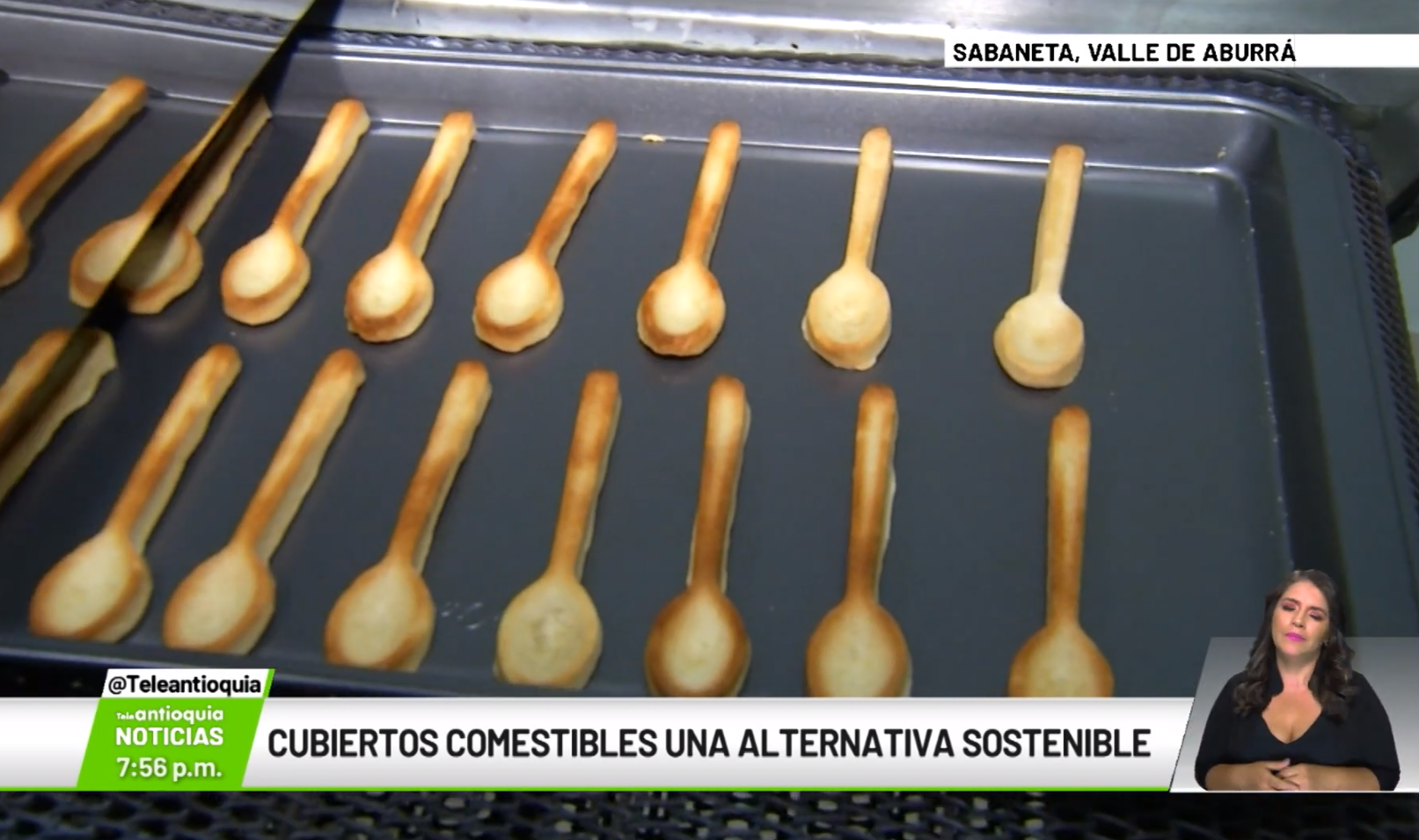 Cubiertos comestibles una alternativa sostenible