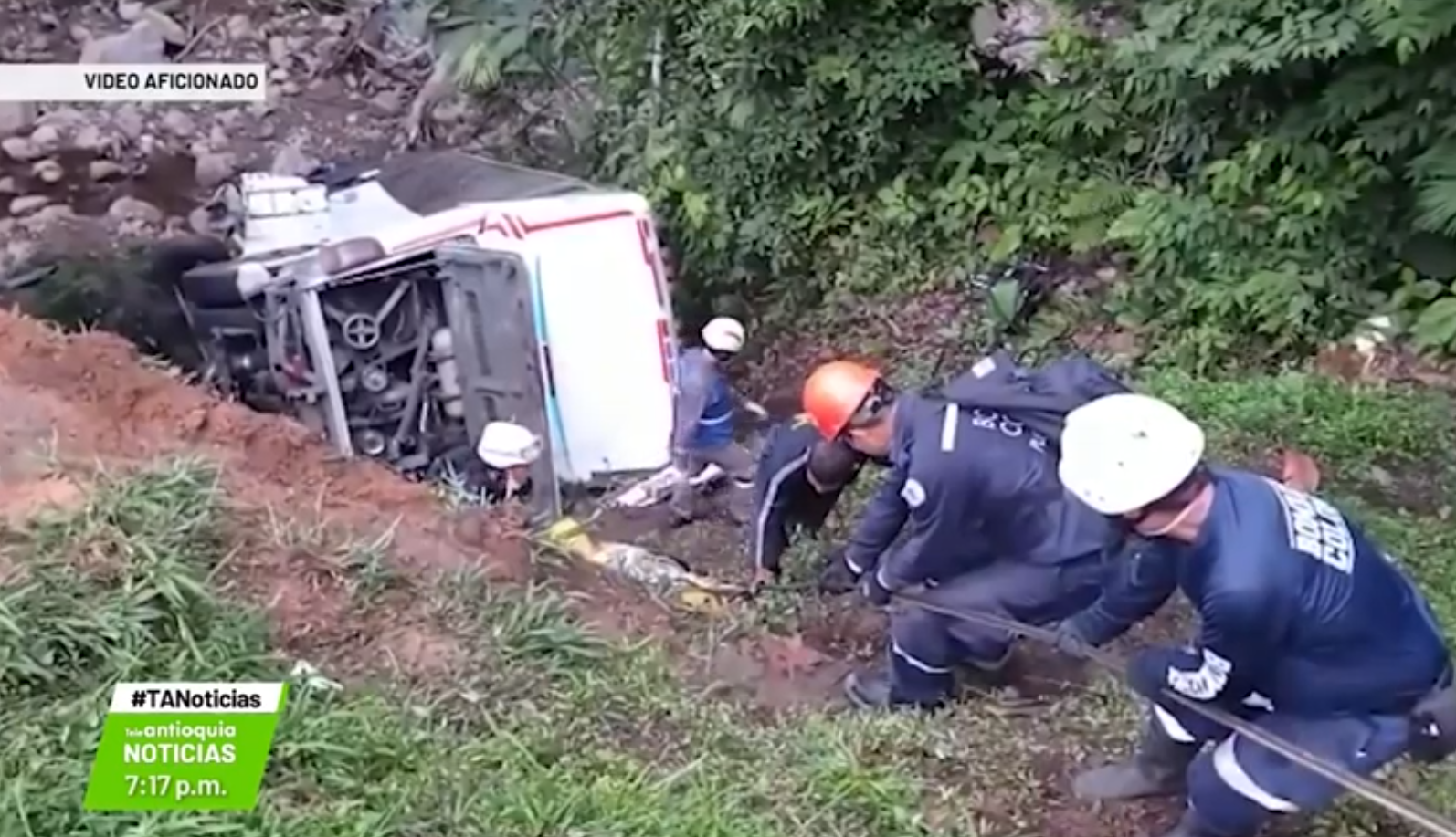 Formulan cargos a empresa de accidente en San Luis