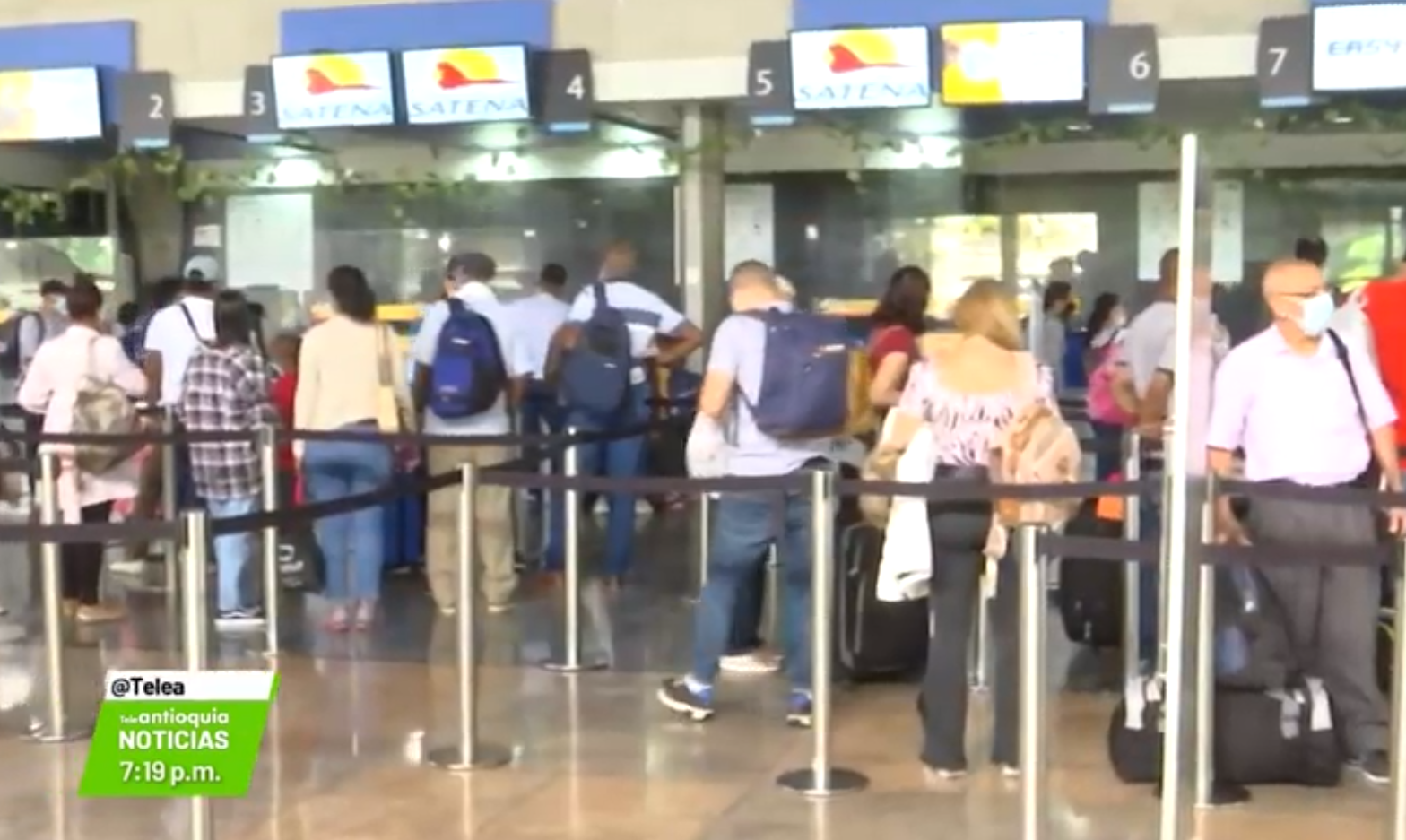 Notorio incremento de pasajeros en aeropuerto