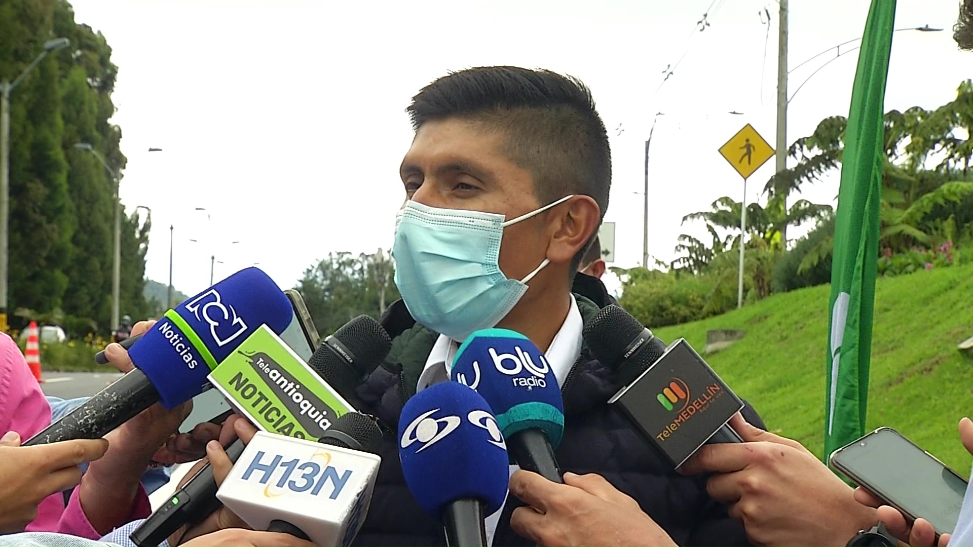 Nairo Quintana visitó Medellín y recibió homenaje