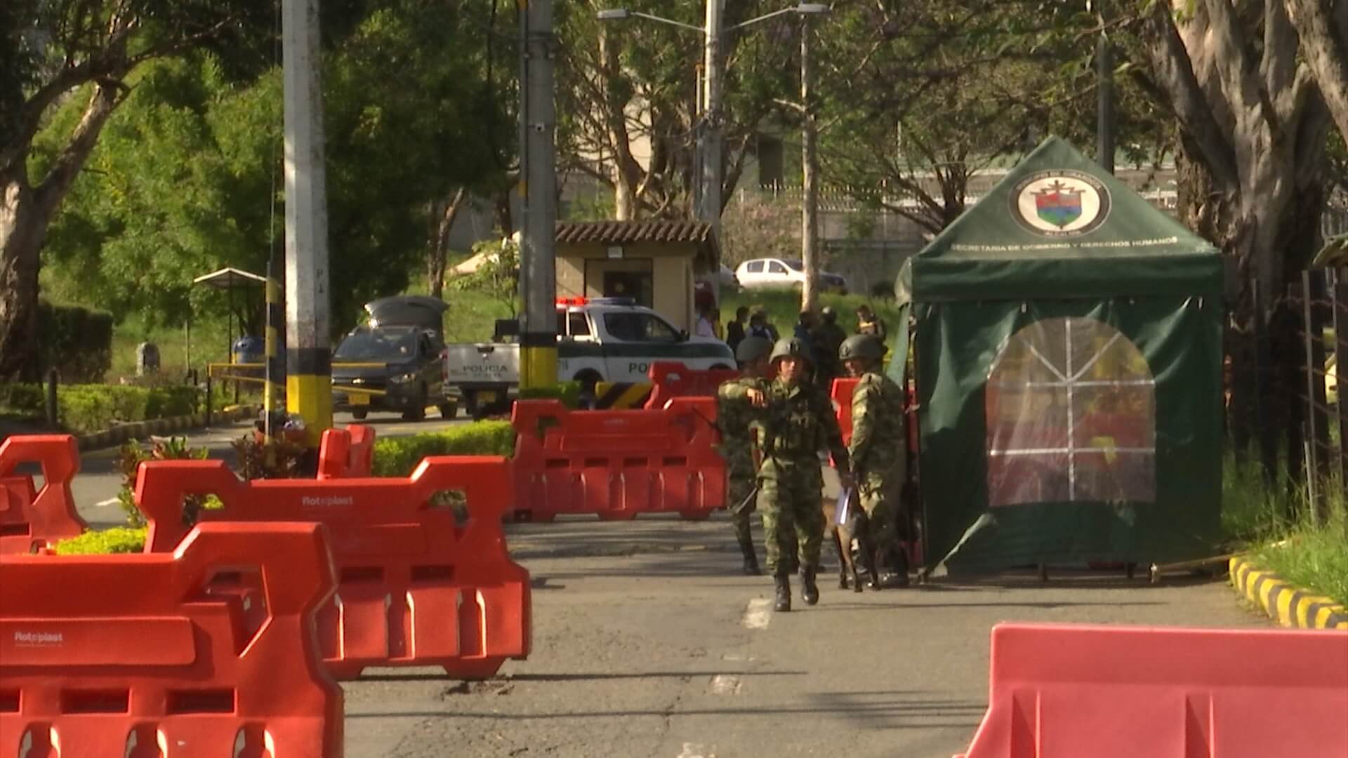 Alarma falsa de bomba produjo trancón en el norte