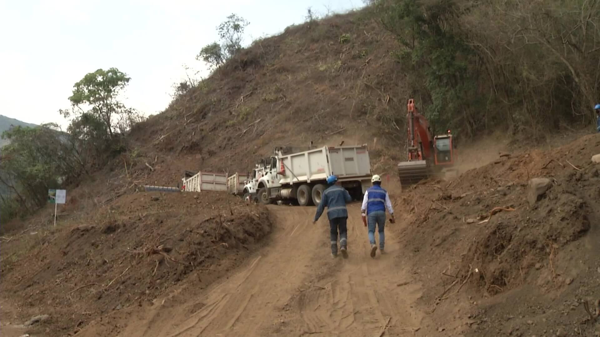 Avanzan obras de conexión al túnel  Guillermo Gaviria Echeverri