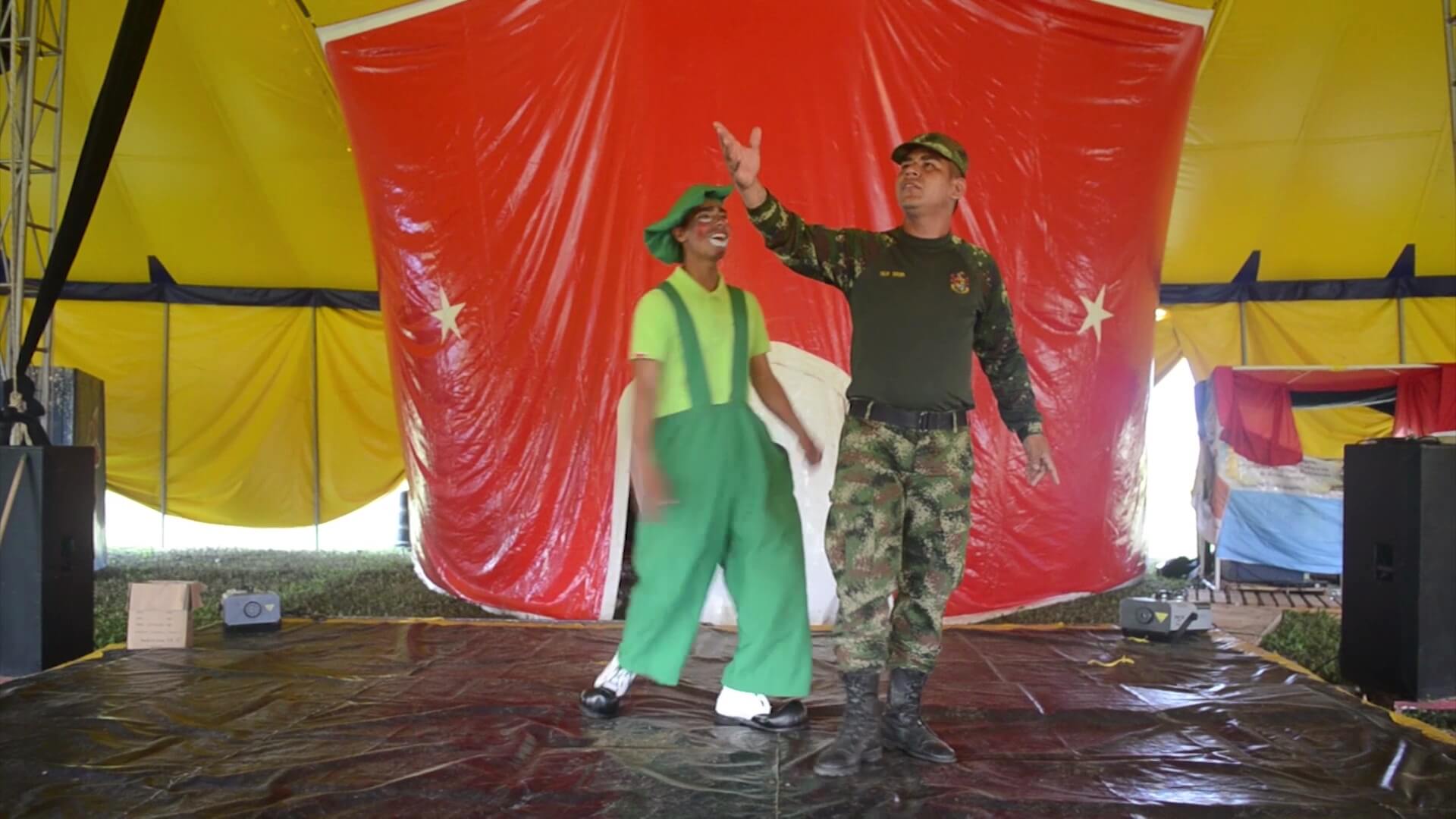 Circo Colombia del Ejército Nacional llega a Apartadó