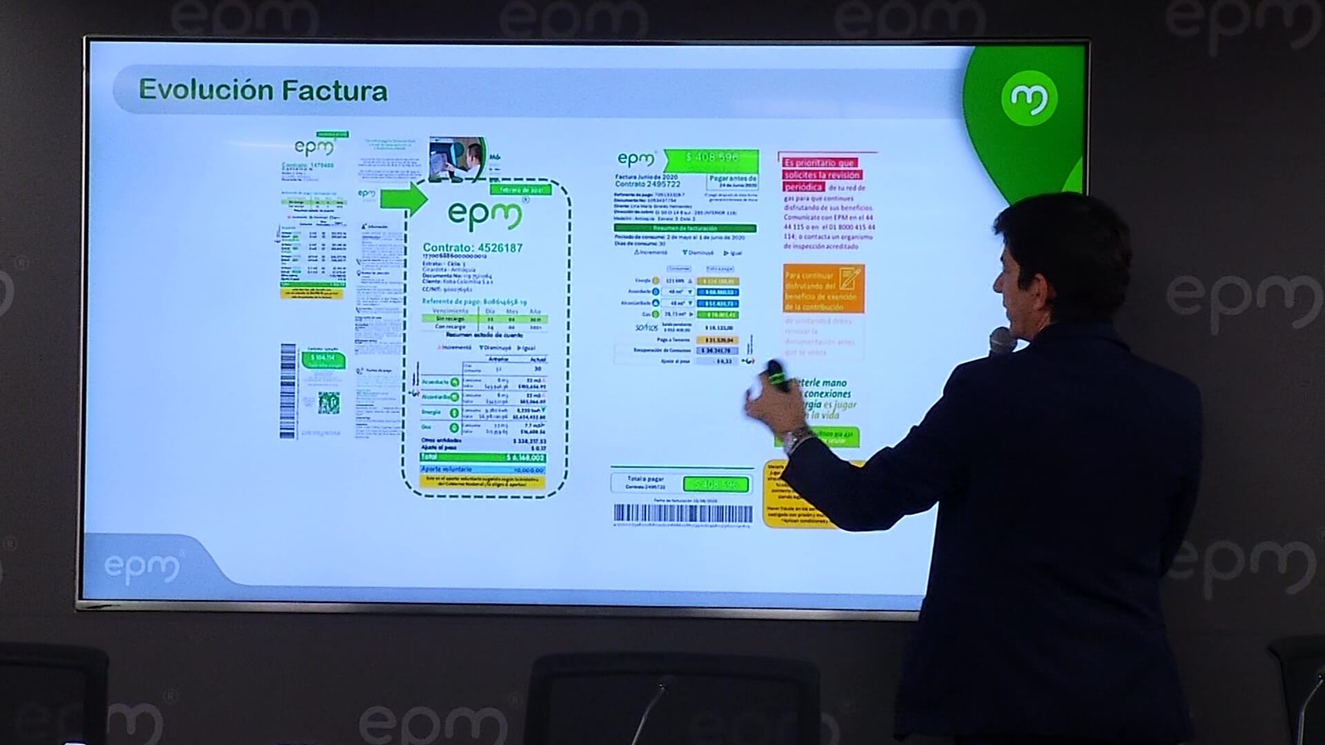 Clientes de EPM recibirán la factura en nuevo formato