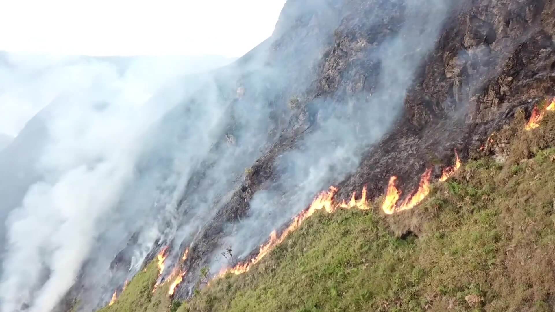 Contaminación aumenta por incendios en otras zonas