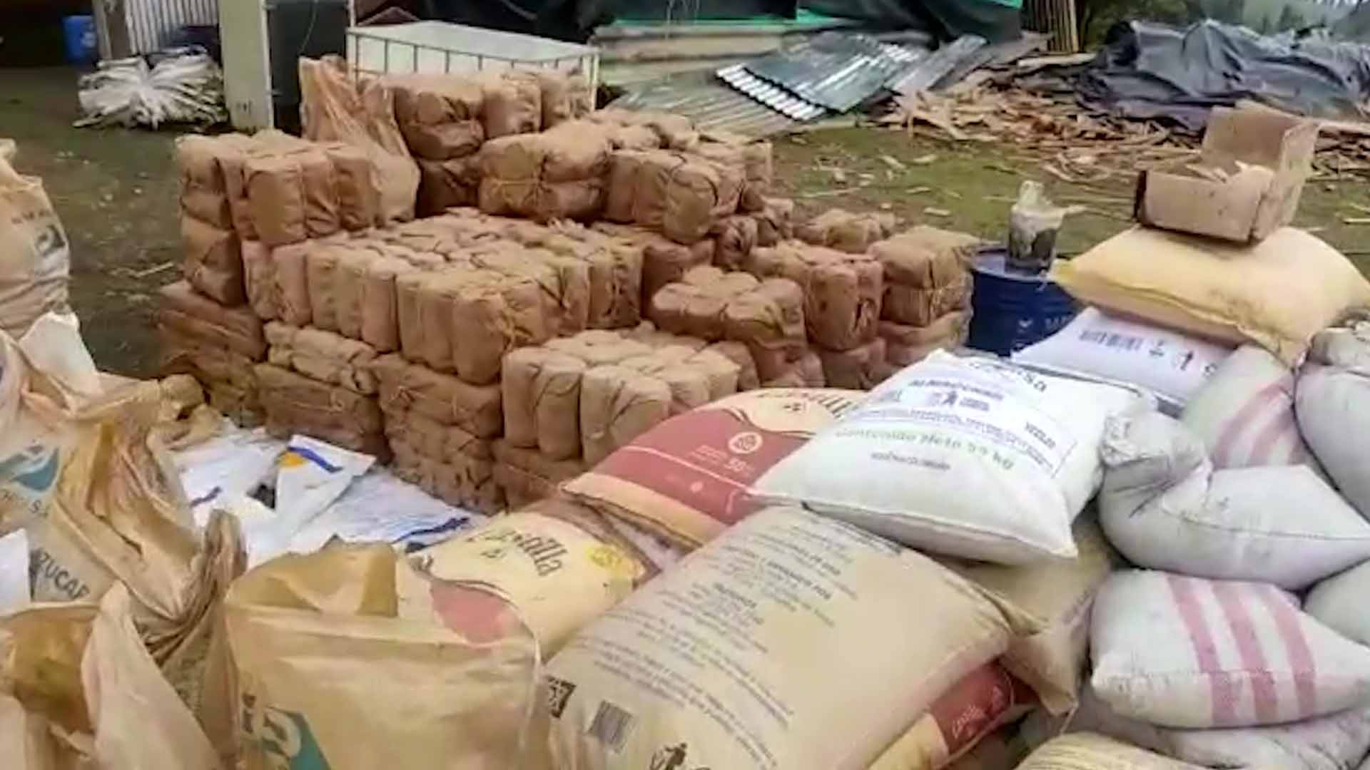 Decomisadas dos toneladas de panela adulterada