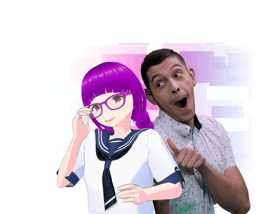 Senshi y Fede en Dale Play