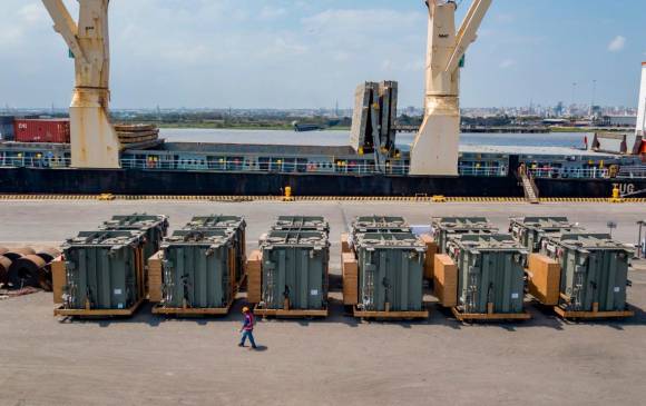 Llegaron los transformadores de potencia a Hidroituango