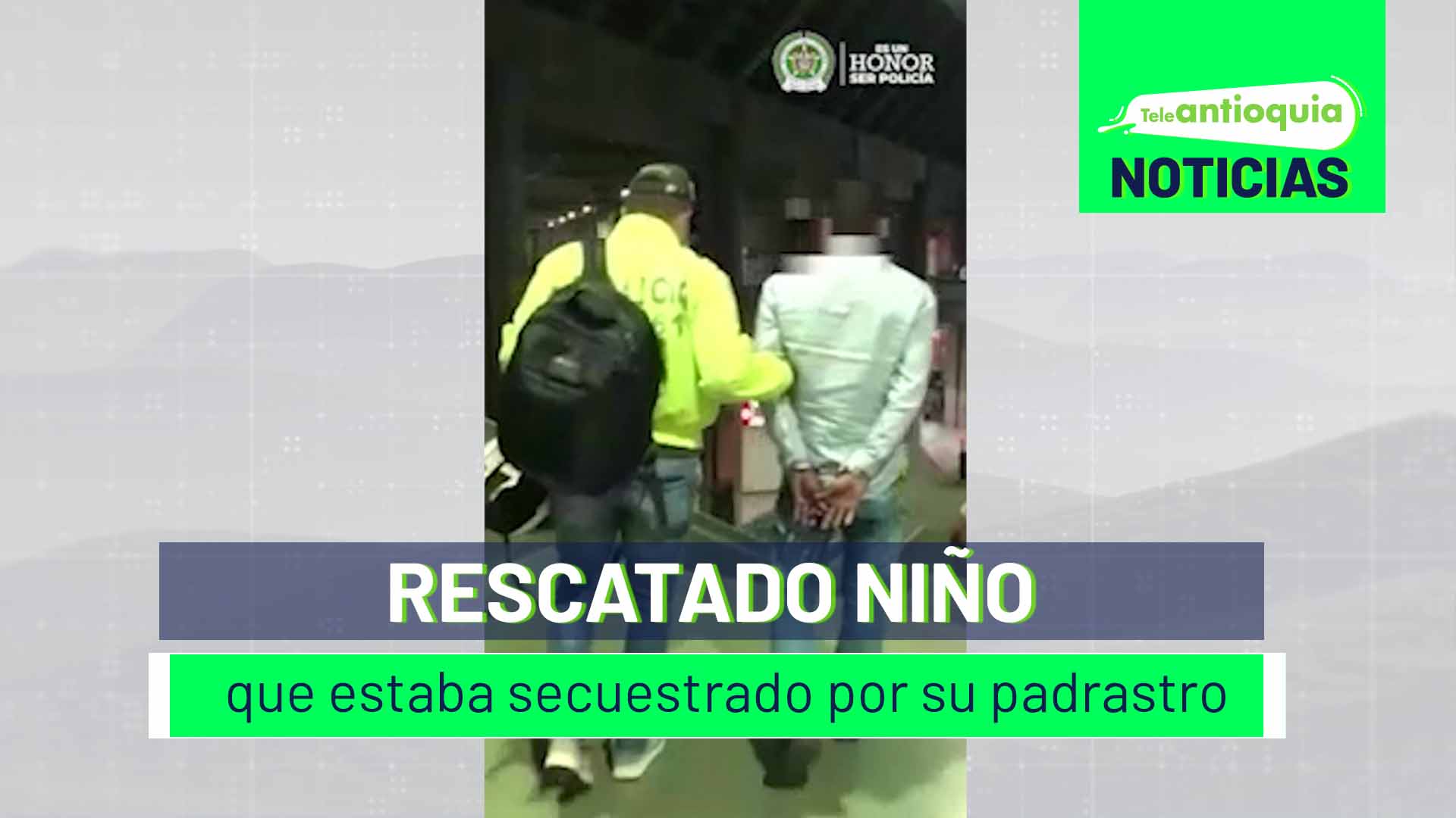 Rescatado niño que estaba secuestrado por su padrastro