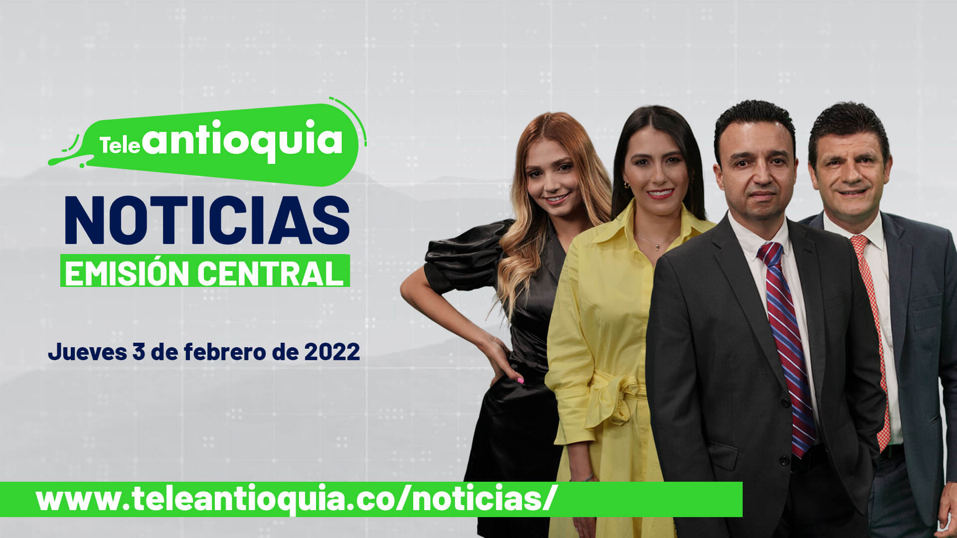 Teleantioquia Noticias – jueves 3 de febrero de 2022