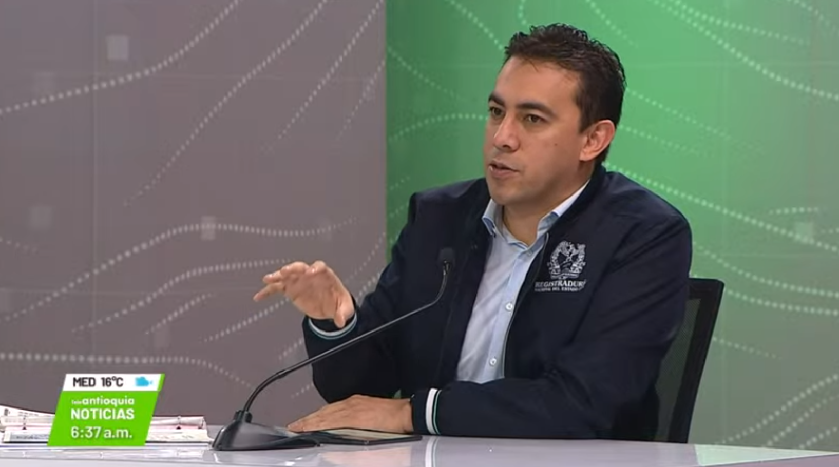 Entrevista con Alexander Vega Rocha, Registrador Nacional del Estado Civil