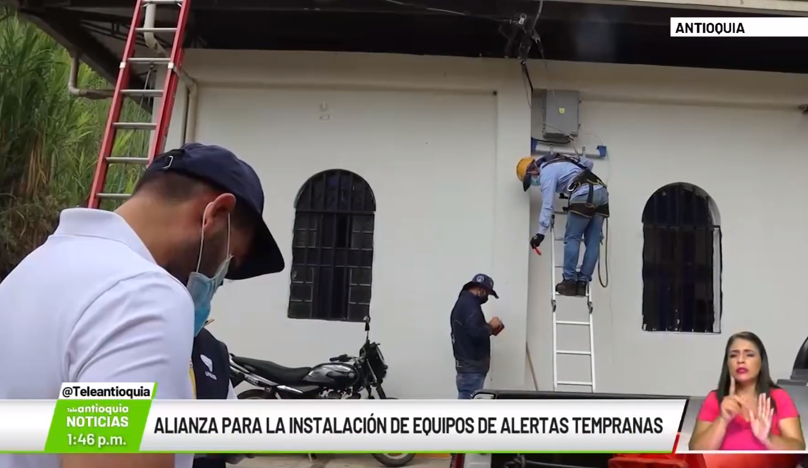 Alianza para la instalación de equipos de alertas tempranas