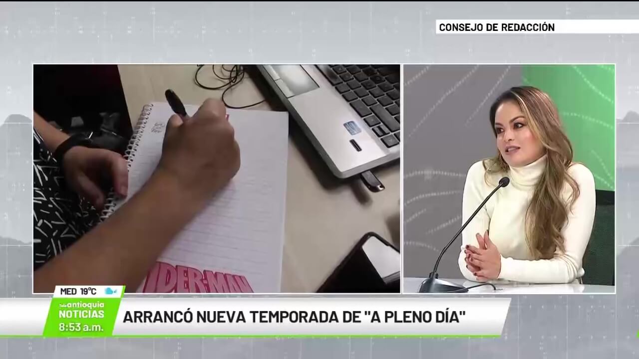 Entrevista con Viviana Osorio, Presentadora “A pleno día»