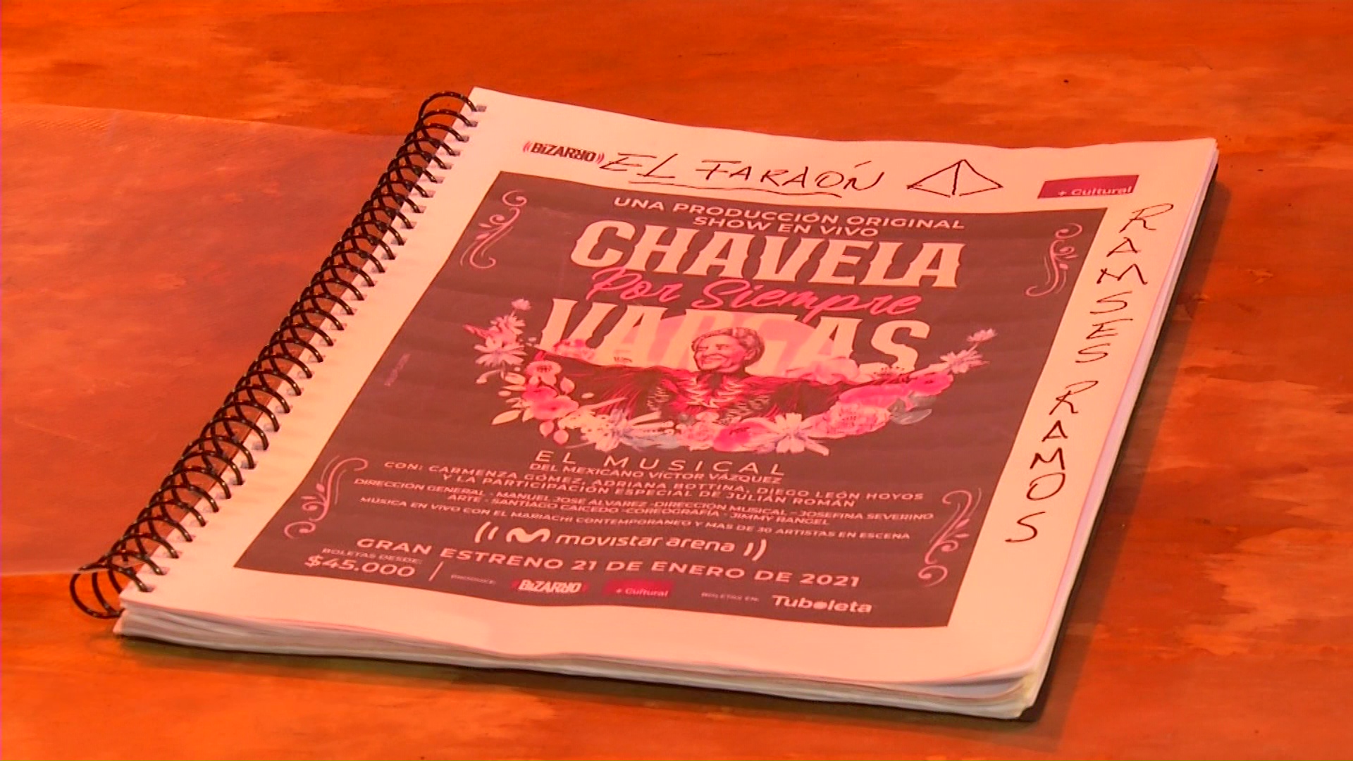 28 actores en musical sobre Chavela Vargas