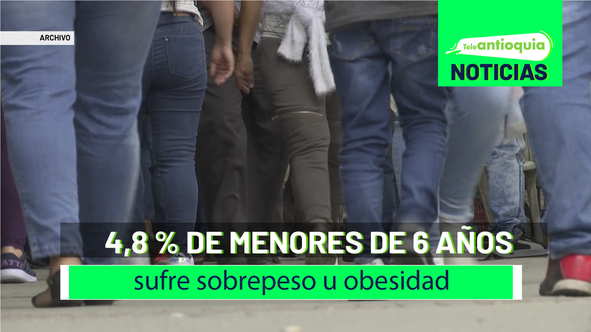 4,8 % de menores de 6 años sufre sobrepeso u obesidad