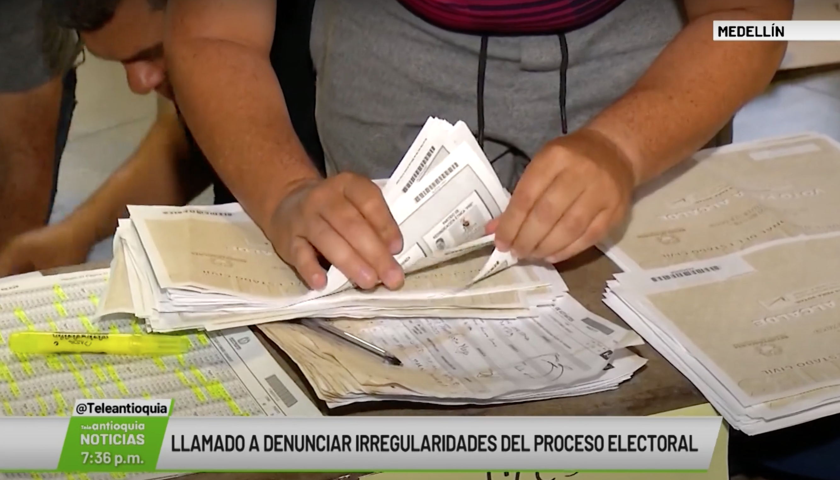 Llamado a denunciar irregularidades del proceso electoral