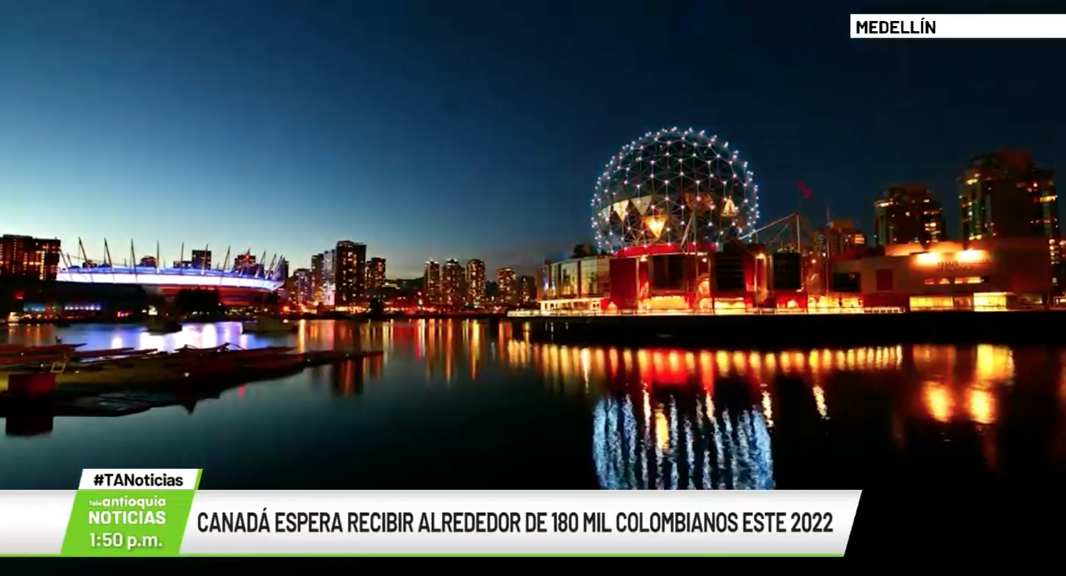 Canadá espera recibir al rededor de 180 mil colombianos este 2022